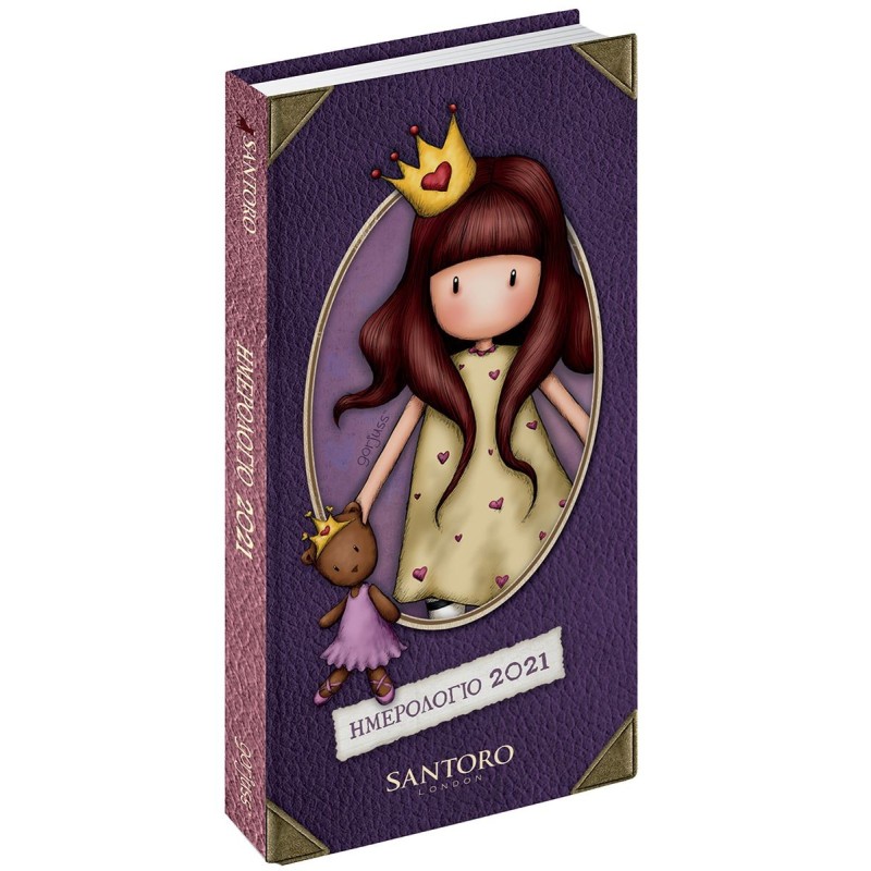 SANTORO GORJUSS ΑΤΖΕΝΤΑ 2021 NO 2 - PRINCESS