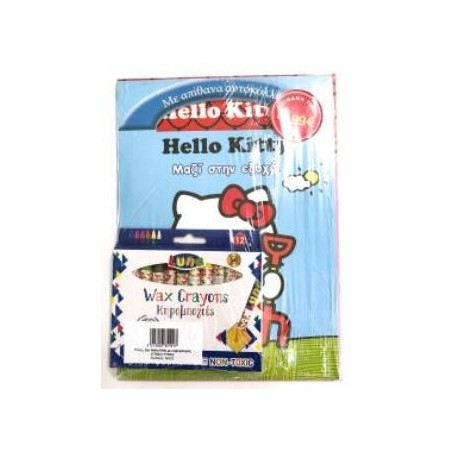 ΣΕΤ HELLO KITTY ΜΕ ΚΗΡΟΜΠΟΓΙΕΣ