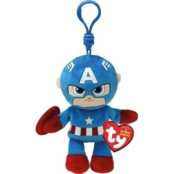 TY BEANIE BABIES ΛΟΥΤΡΙΝΟ ΜΠΡΕΛΟΚ MARVEL: CAPTAIN AMERICA 8,5 ΕΚ.