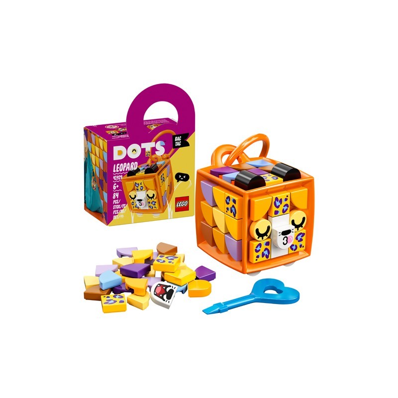 LEGO® DOTS: BAG TAG LEOPARD