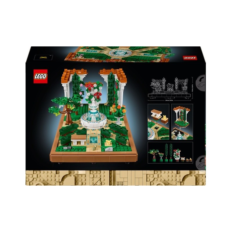 LEGO® ICONS: FOUNTAIN GARDEN