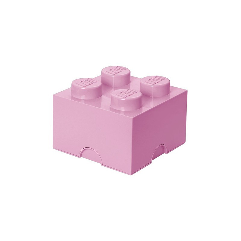 LEGO® ΚΟΥΤΙ ΑΠΟΘΗΚΕΥΣΗΣ ΤΕΤΡΑΓΩΝΟ ΜΕΓΑΛΟ ΑΝΟΙΧΤΟ ΡΟΖ - 40031738