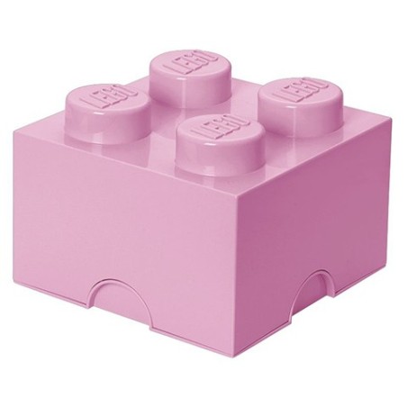 LEGO® ΚΟΥΤΙ ΑΠΟΘΗΚΕΥΣΗΣ ΤΕΤΡΑΓΩΝΟ ΜΕΓΑΛΟ ΑΝΟΙΧΤΟ ΡΟΖ - 40031738