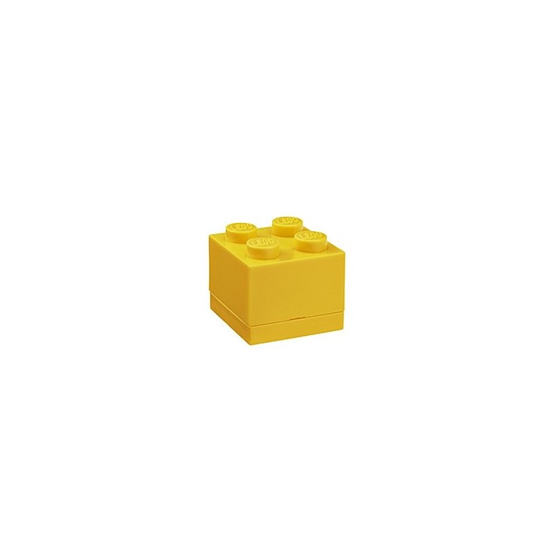 LEGO® ΚΟΥΤΙ ΑΠΟΘΗΚΕΥΣΗΣ ΤΕΤΡΑΓΩΝΟ MINI ΚΙΤΡΙΝΟ - 40111732