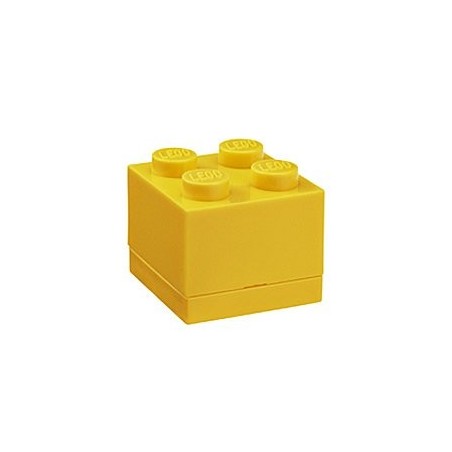 LEGO® ΚΟΥΤΙ ΑΠΟΘΗΚΕΥΣΗΣ ΤΕΤΡΑΓΩΝΟ MINI ΚΙΤΡΙΝΟ - 40111732