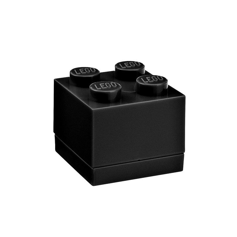 LEGO® ΚΟΥΤΙ ΑΠΟΘΗΚΕΥΣΗΣ ΤΕΤΡΑΓΩΝΟ MINI ΜΑΥΡΟ - 40111733