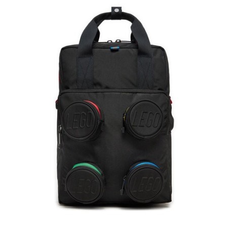 LEGO® BRICK 2X2 - ΣΑΚΙΔΙΟ ΠΛΑΤΗΣ ΜΑΥΡΟ/MULTICOLORED - 20205-0354