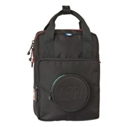 LEGO® BRICK 1X1 - ΠΑΙΔΙΚΟ ΣΑΚΙΔΙΟ ΠΛΑΤΗΣ ΜΑΥΡΟ/MULTI - 20206-0354