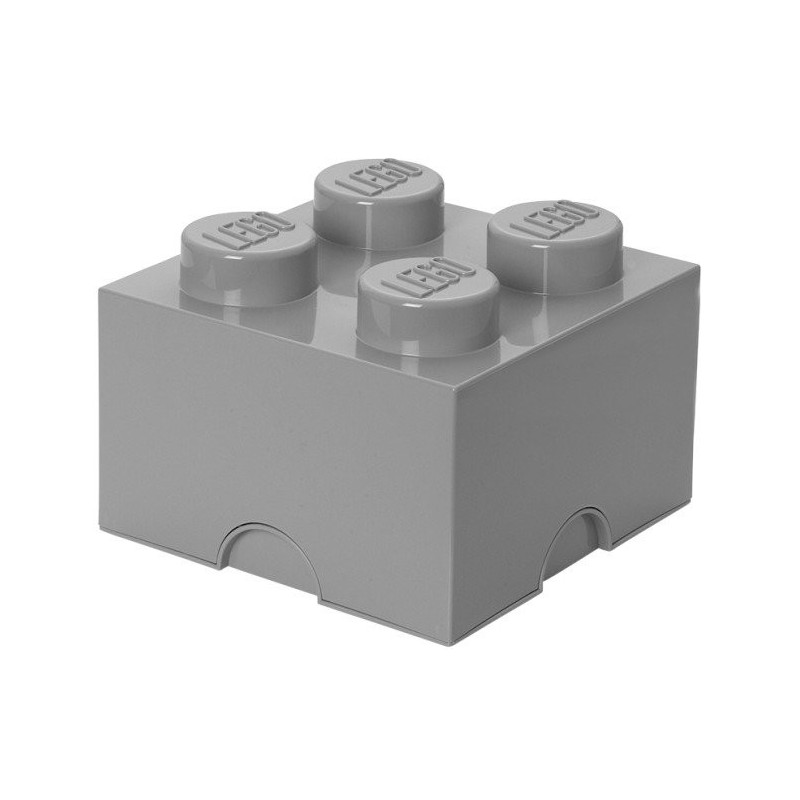 LEGO® ΚΟΥΤΙ ΑΠΟΘΗΚΕΥΣΗΣ ΤΕΤΡΑΓΩΝΟ ΜΕΓΑΛΟ ΓΚΡΙ - 40031740