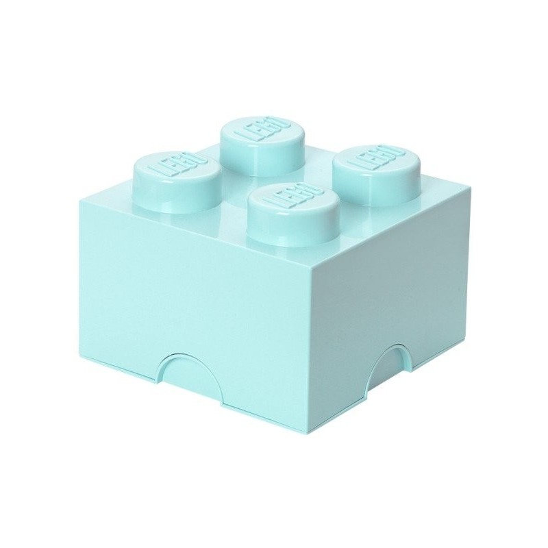 LEGO® ΚΟΥΤΙ ΑΠΟΘΗΚΕΥΣΗΣ ΤΕΤΡΑΓΩΝΟ ΜΕΓΑΛΟ ΓΑΛΑΖΙΟ (AQUA) - 40031742