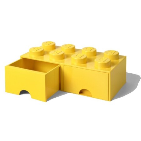 LEGO® ΚΟΥΤΙ ΑΠΟΘΗΚΕΥΣΗΣ ΟΡΘΟΓΩΝΙΟ ΚΙΤΡΙΝΟ ΣΥΡΤΑΡΩΤΟ - 40061732