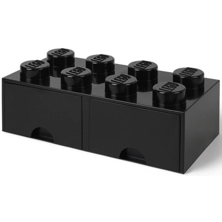 LEGO® ΚΟΥΤΙ ΑΠΟΘΗΚΕΥΣΗΣ ΟΡΘΟΓΩΝΙΟ ΜΑΥΡΟ ΣΥΡΤΑΡΩΤΟ - 40061733