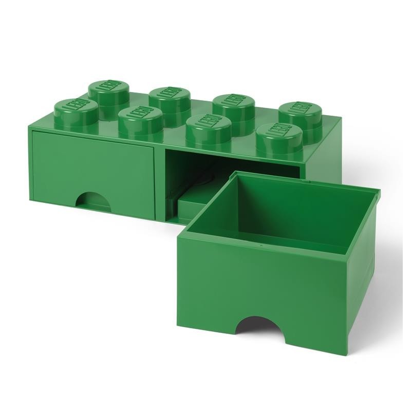 LEGO® ΚΟΥΤΙ ΑΠΟΘΗΚΕΥΣΗΣ ΟΡΘΟΓΩΝΙΟ ΠΡΑΣΙΝΟ ΣΥΡΤΑΡΩΤΟ - 40061734