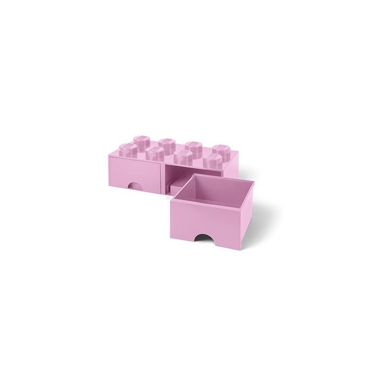 LEGO® ΚΟΥΤΙ ΑΠΟΘΗΚΕΥΣΗΣ ΟΡΘΟΓΩΝΙΟ ΡΟΖ ΣΥΡΤΑΡΩΤΟ - 40061738