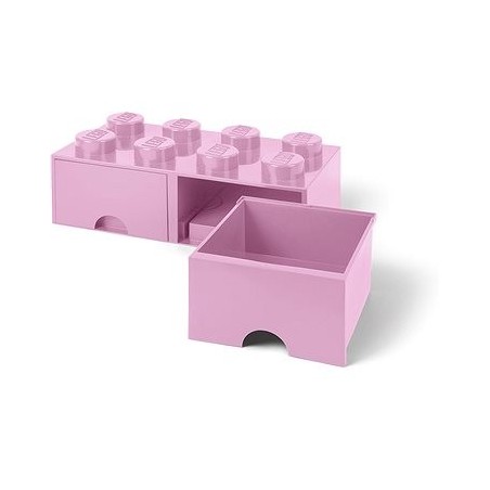 LEGO® ΚΟΥΤΙ ΑΠΟΘΗΚΕΥΣΗΣ ΟΡΘΟΓΩΝΙΟ ΡΟΖ ΣΥΡΤΑΡΩΤΟ - 40061738