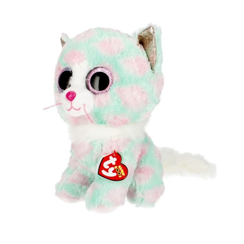 TY BEANIE BOOS ΛΟΥΤΡΙΝΟ: OPAL ΧΝΟΥΔΩΤΗ ΓΑΤΟΥΛΑ ΠΑΣΤΕΛ 23ΕΚ