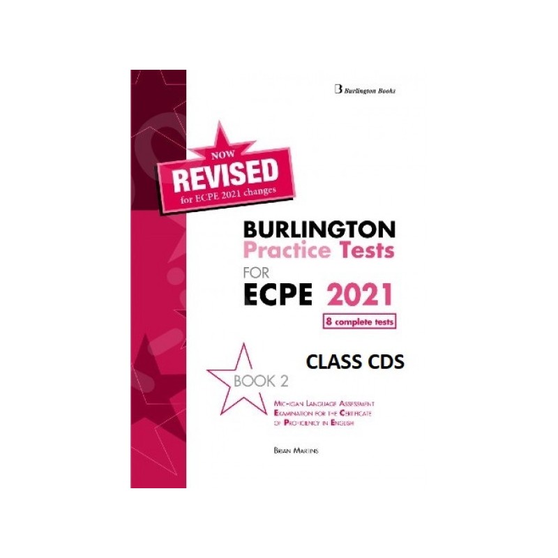 BURLINGTON PRACTICE TESTS MICHIGAN ECPE 2 CD CLASS 2021