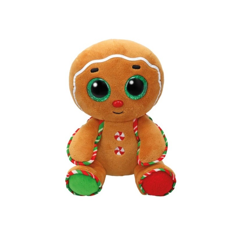 TY BEANIE BOOS ΛΟΥΤΡΙΝΟ: NUTMEG ΧΝΟΥΔΩΤΟ ΧΡΙΣΤΟΥΓΕΝΝΙΑΤΙΚΟ ΜΠΙΣΚΟΤΟ 15 ΕΚ. N/E