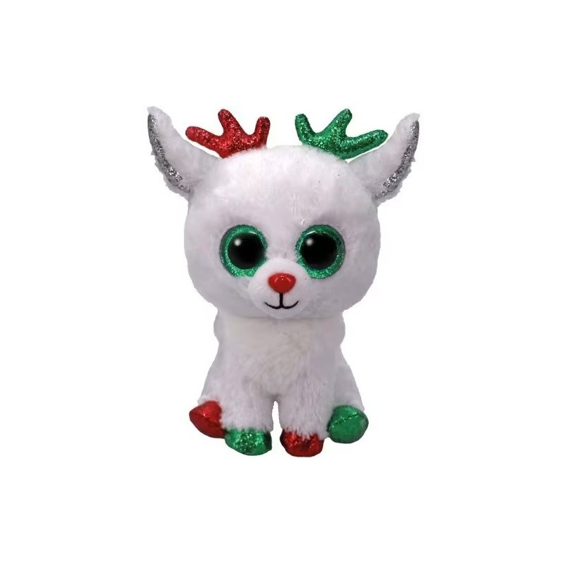 TY BEANIE BOOS ΛΟΥΤΡΙΝΟ: ΧΝΟΥΔΩΤΟΣ ΤΑΡΑΝΔΟΣ ΛΕΥΚΟΣ 15 ΕΚ.
