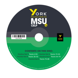 YORK PRACTICE TESTS FOR MSU C2 CD CLASS