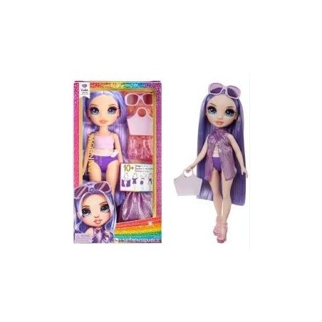 RAINBOW HIGH SWIM   STYLE FASHION DOLL- VIOLET (PURPLE)