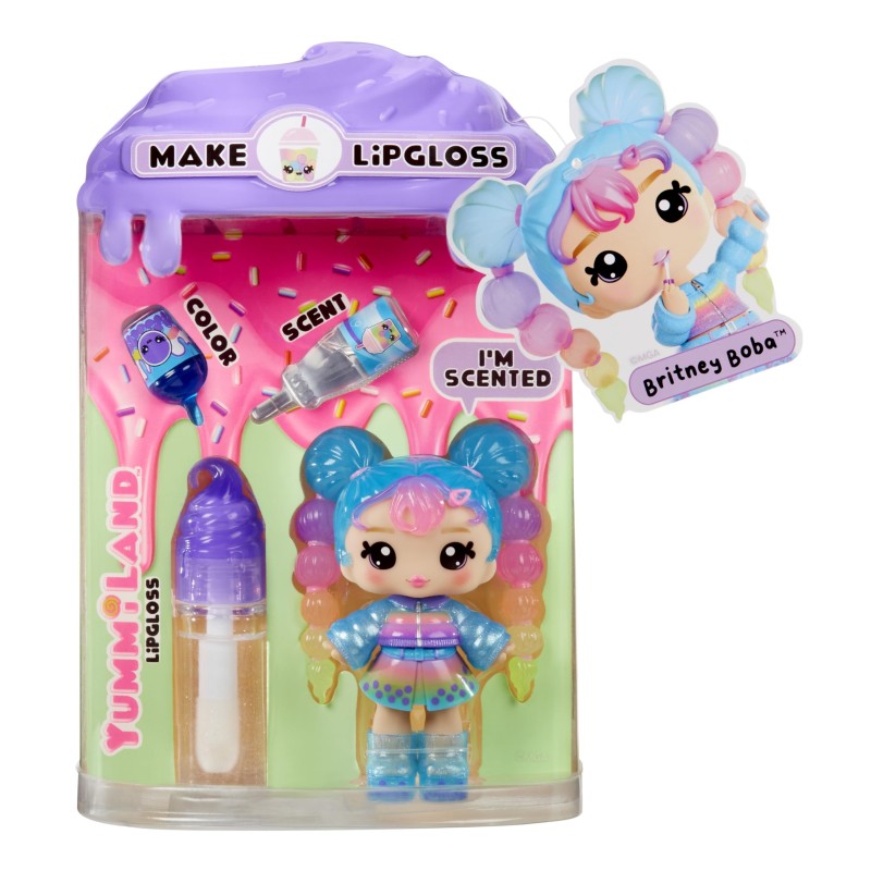 YUMMILAND LIP GLOSS DOLL SERIES 2- BOBA (BRITNEY BOBA)