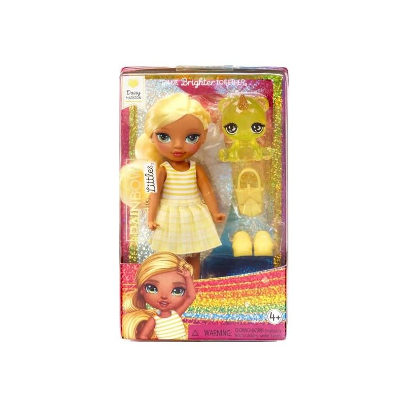 RAINBOW HIGH LITTLES DOLLS- DAISY (YELLOW) FOR PDQ