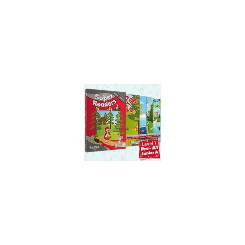 SUPER READERS LEVEL 1 (JUNIOR A) - ΠΑΚΕΤΟ 4 ΠΑΡΑΜΥΘΙΑ + MR3 + GLOSSARY (+ CD)
