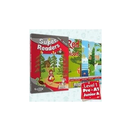SUPER READERS LEVEL 1 (JUNIOR A) - ΠΑΚΕΤΟ 4 ΠΑΡΑΜΥΘΙΑ + MR3 + GLOSSARY (+ CD)