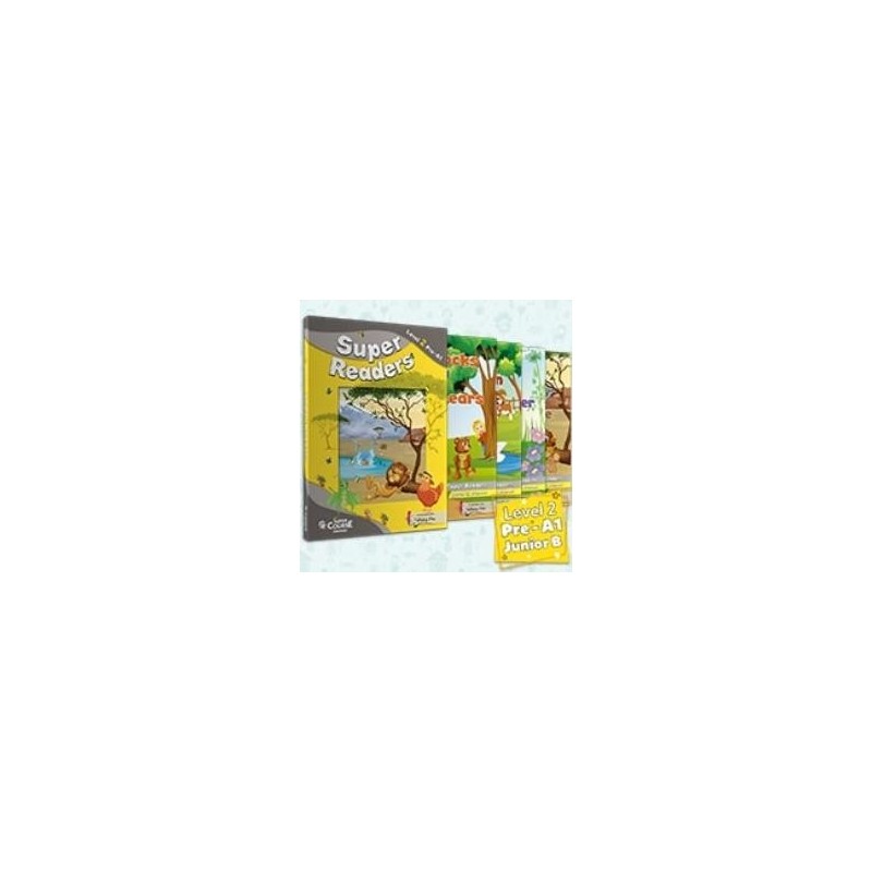 SUPER READERS LEVEL 2 (JUNIOR B) - ΠΑΚΕΤΟ 4 ΠΑΡΑΜΥΘΙΑ + MR3 + GLOSSARY (+ CD)