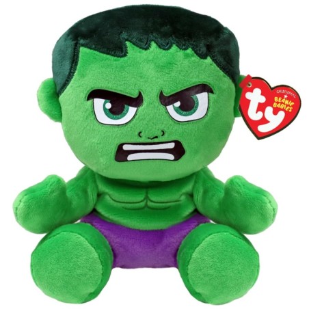 TY BEANIE BOOS ΛΟΥΤΡΙΝΟ MARVEL: ΧΝΟΥΔΩΤΟ FLOPPY HULK 15ΕΚ