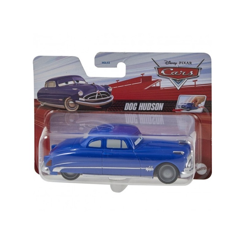 DISNEY PIXAR CARS - PULL BACK 1:43 DOC HUDSON - HGL53
