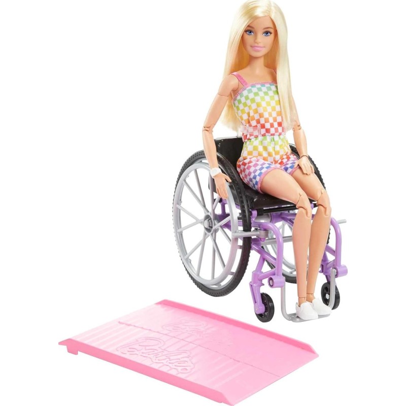 BARBIE FASHIONISTA - ΜΕ ΑΝΑΠΗΡΙΚΟ ΑΜΑΞΙΔΙΟ - HJT13