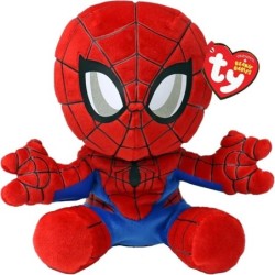 TY BEANIE BOOS ΛΟΥΤΡΙΝΟ MARVEL: ΧΝΟΥΔΩΤΟ FLOPPY SPIDERMAN 15ΕΚ