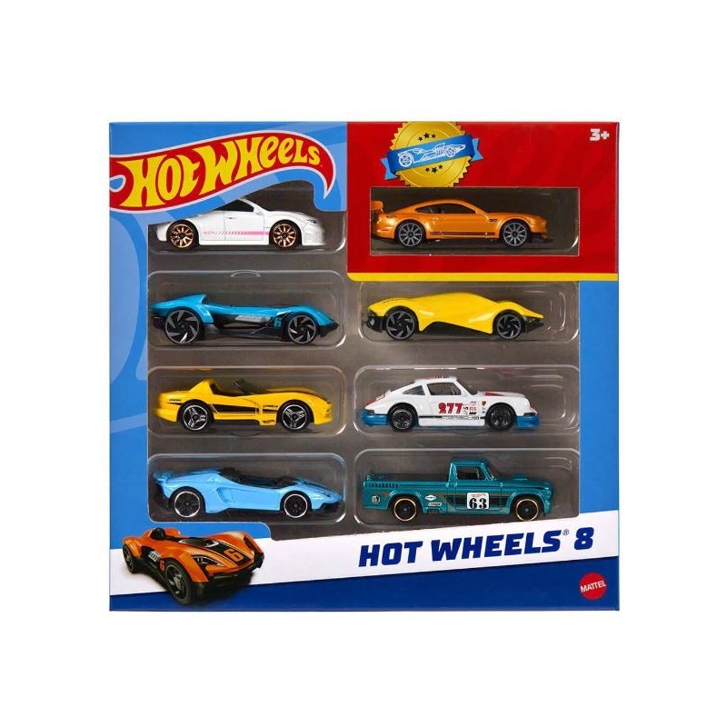 HOT WHEELS ΣΕΤ ΤΩΝ 8 -HPV78- ΤΥΧΑΙΑ ΕΠΙΛΟΓΗ