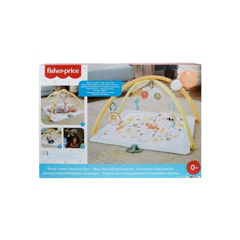 FISHER-PRICE - SIMPLY SENSES ΓΥΜΝΑΣΤΗΡΙΟ - ΟΙ ΠΡΩΤΕΣ ΤΟΥ ΑΙΣΘΗΣΕΙΣ - HRB15