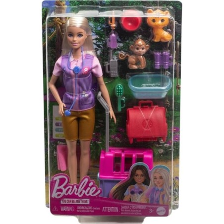 BARBIE ΔΙΑΣΩΣΤΡΙΑ ΑΓΡΙΩΝ ΖΩΩΝ - HRG50