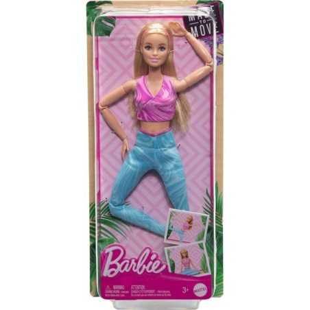 ​BARBIE MADE TO MOVE ΑΜΕΤΡΗΤΕΣ ΚΙΝΗΣΕΙΣ ΞΑΝΘΙΑ - HRH27