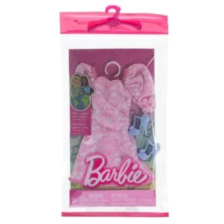BARBIE ΒΡΑΔΙΝΑ ΣΥΝΟΛΑ - ΡΟΖ ΦΟΡΕΜΑ - HRH40