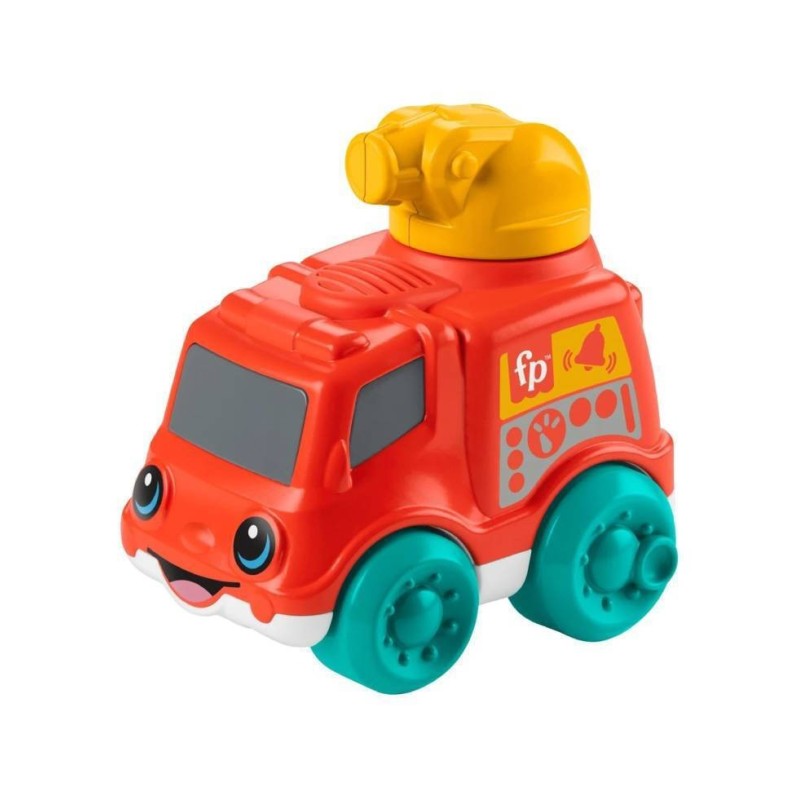 FISHER-PRICE - ΟΧΗΜΑΤΑΚΙΑ - CHIME AND RIDE FIRE TRUCK ΠΥΡΟΣΒΕΣΤΙΚΟ ΌΧΗΜΑ - HRP29