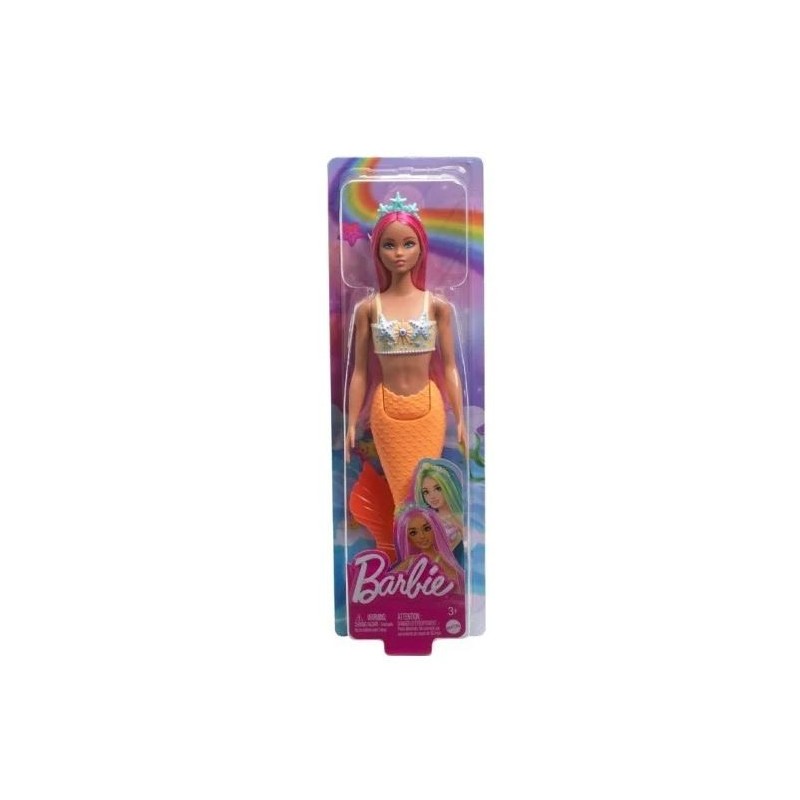 BARBIE DREAMTOPIA- ΓΟΡΓΟΝΑ ΡΟΖ  - HRR05