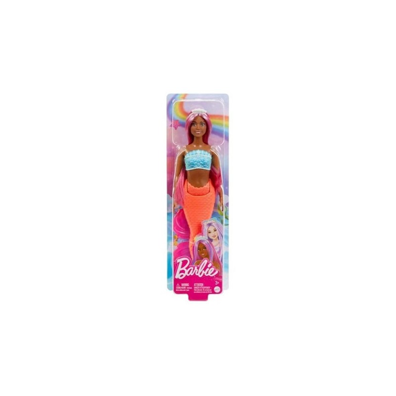 BARBIE DREAMTOPIA- ΓΟΡΓΟΝΑ ΠΟΡΤΟΚΑΛΙ - HRR04