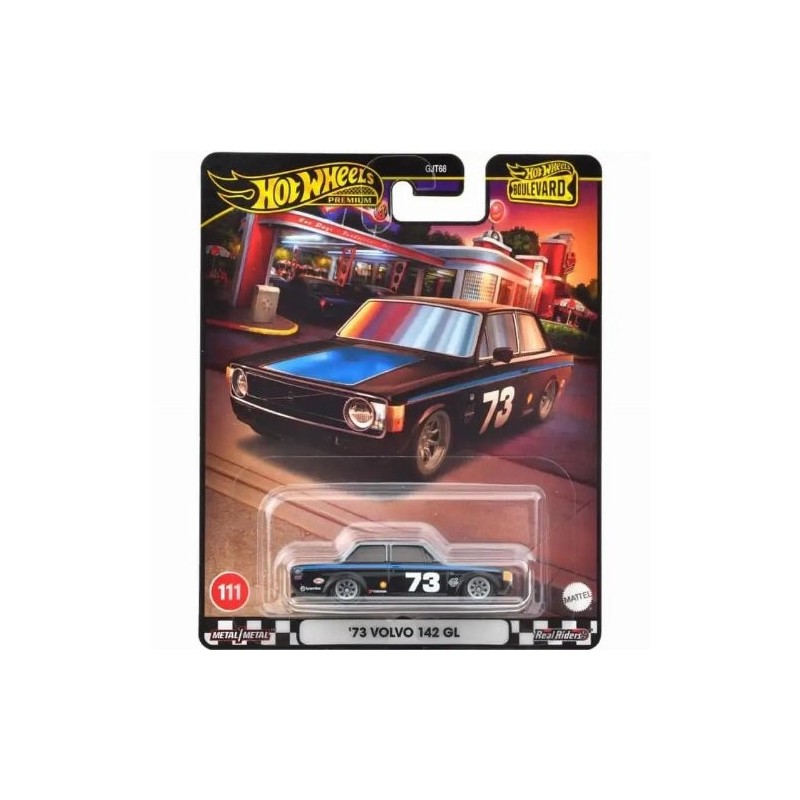 HOT WHEELS PREMIUM - BOULEVARD - 73 VOLVO 140 GL - HRT79