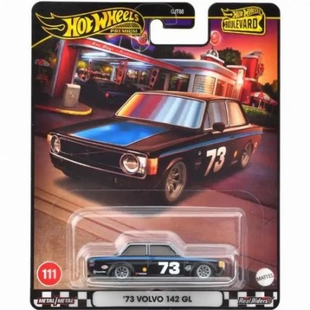 HOT WHEELS PREMIUM - BOULEVARD - 73 VOLVO 140 GL - HRT79
