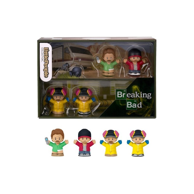 FISHER-PRICE - LITTLE PEOPLE COLLECTOR: - BREAKING BAD 4-PACK, SPECIAL EDITION - HVG71
