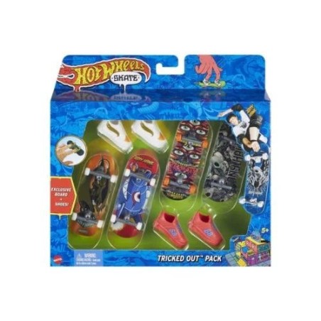 HOT WHEELS SKATE   ΠΑΠΟΥΤΣΙΑ - TONY HAWK HALF PIPE PACK - HVM14