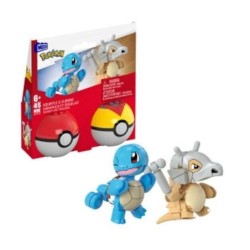 MEGA POKÉMON - POKÉBALL ΣΕΤ ΤΩΝ 2: SQUIRTLE   CUBONE - HXP15